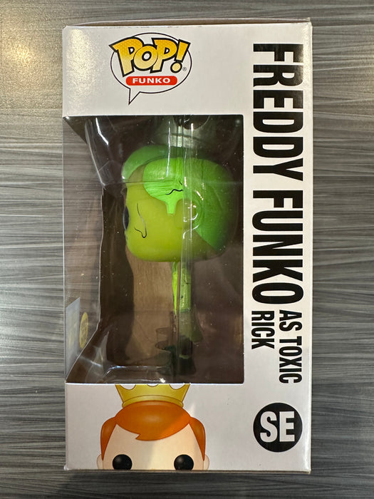 Funko POP! Freddy Funko [As Toxic Rick] (GiTD)(2019 Box of Fun 3000 PCS)(Damaged Box) [B] #SE