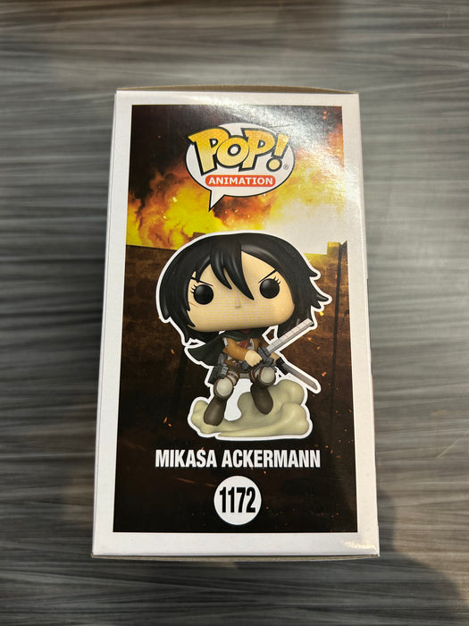 Funko POP! Animation: Attack on Titan - Mikasa Ackermann (Chalice)(Signed/Trina Nishimura/PSA) #1172