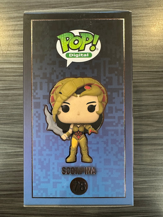 Funko POP! Digital: Mighty Morphin Power Rangers - Scorpina (NFT Release 1875 PCS)(Damaged Box) #78