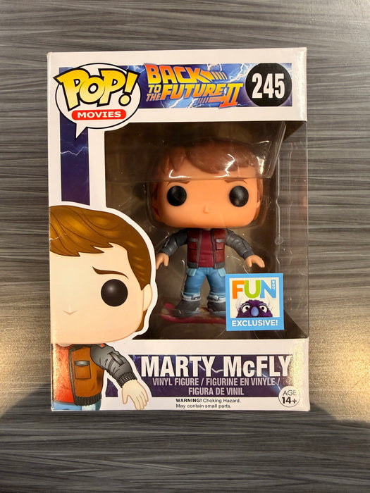 Funko POP! Movies: Back To The Future - Marty Mcfly (FUN)(Damaged Box) #245