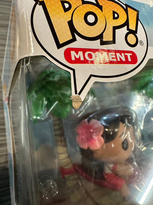 Funko POP! Moment: Disney Lilo & Stitch - Lilo & Stitch In Hammock (Hot Topic)(Damaged Box*) #1200