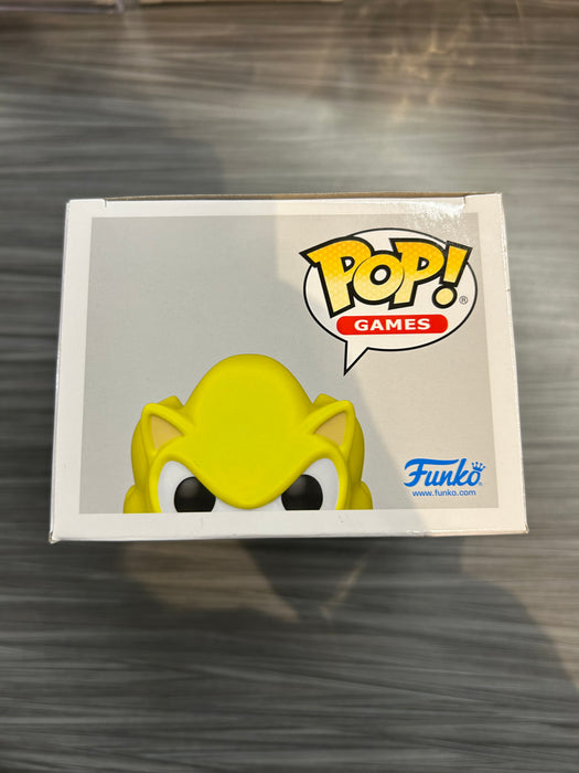 Funko POP! Games: Sonic the Hedgehog - Super Sonic [First Appearance](2022 SDCC)(GiTD)(Damaged Box)[B] #877