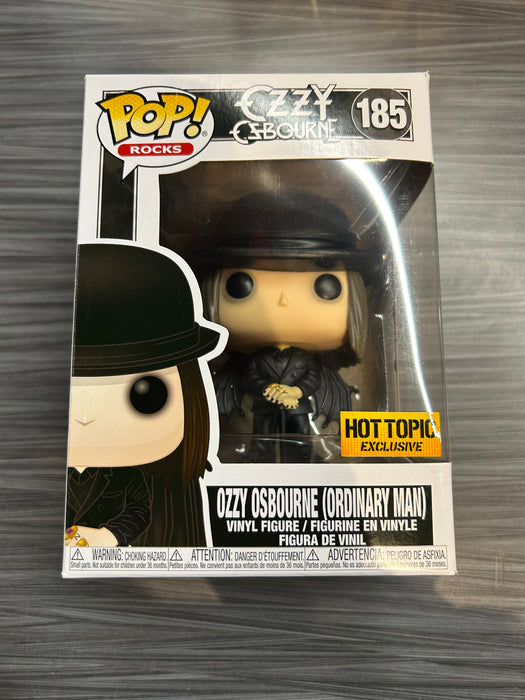 Funko POP! Rocks: Ozzy Osbourne (Ordinary Man)(Hot Topic)(Damaged Box) #185