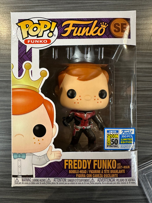 Funko POP! Funko: Freddy Funko As Ant-Man (2019 SDCC)(350 PCS)(Damaged Box) #SE