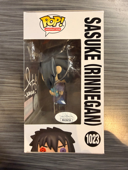 Funko POP! Animation: Naruto Shippuden - Sasuke (Rinnegan)(GiTD)(CHASE)(AAA)(Damaged Box) #1023