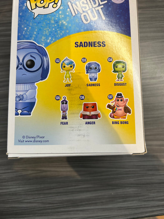 Funko POP! Disney: Inside Out - Sadness (2015 Summer Convention)(Damaged Box)[B] #133