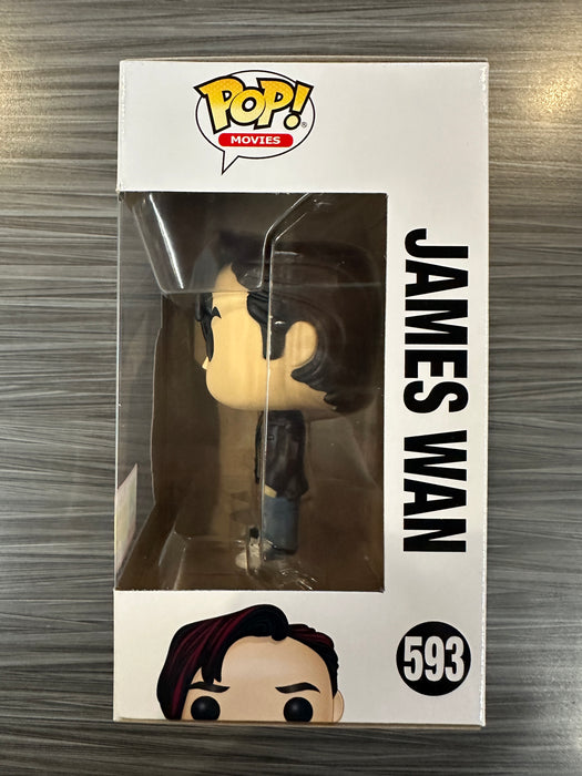 Funko POP! Movies: Director - James Wan (2018 SDCC / 1000 PCS)(Damaged Box) #593
