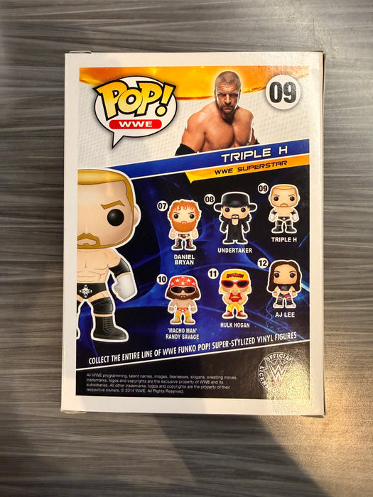 Funko POP! WWE: Triple H (Damaged Box) [A] #09