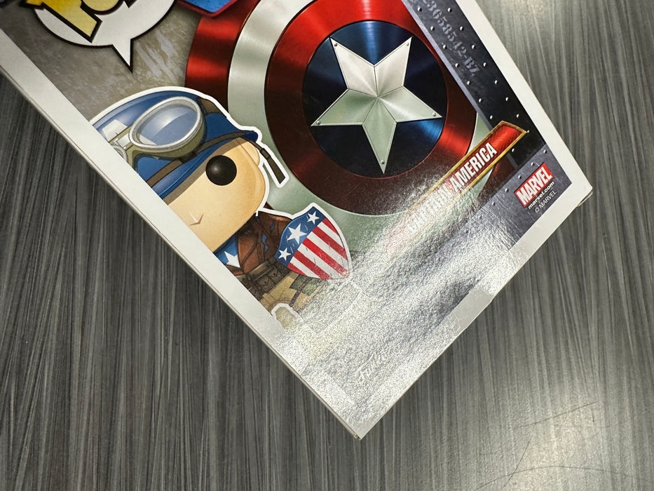 Funko POP! Marvel:The First Avenger - Captain America (2017 Spring Convention)(Damaged Box) #219