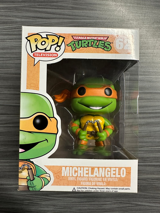 Funko POP! Television: TMNT - Michelangelo (Damaged Box) #62