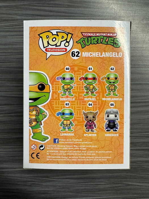 Funko POP! Television: TMNT - Michelangelo (Damaged Box) #62