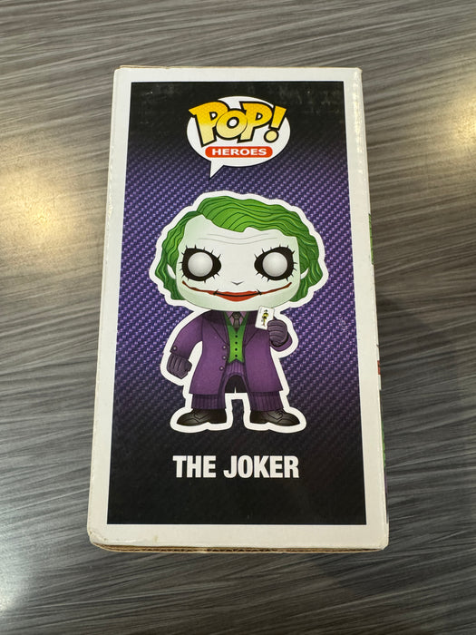 Funko POP! Heroes: The Dark Knight Trilogy - The Joker (GiTD)(Gemini)(480 PCS)(Damaged Box*)[2 Pack]