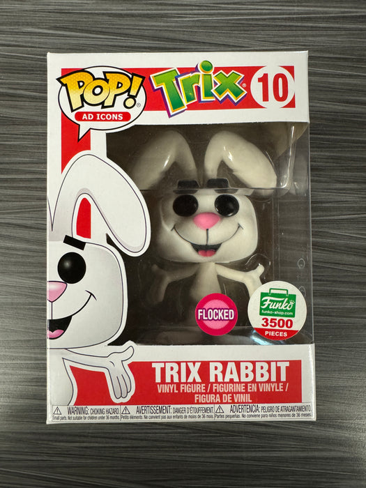 Funko POP! Ad Icons: Trix Rabbit (Flocked)(Funko 3500 PCS)(Damaged Box)[A] #10