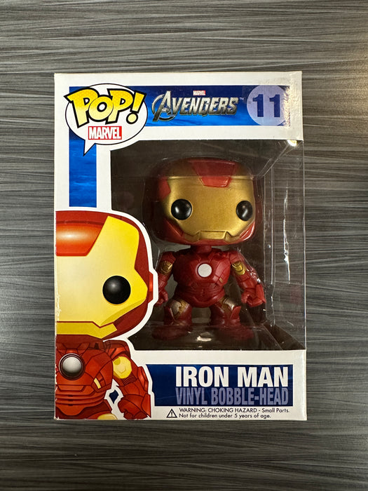 Funko POP! Marvel: Avengers - Iron Man [Large Font](Damaged Box)[C] #11