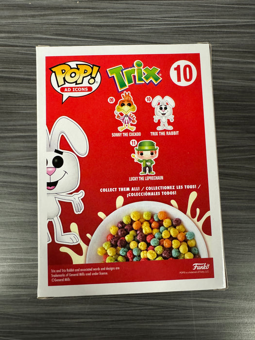 Funko POP! Ad Icons: Trix Rabbit (Flocked)(Funko 3500 PCS)(Damaged Box)[A] #10