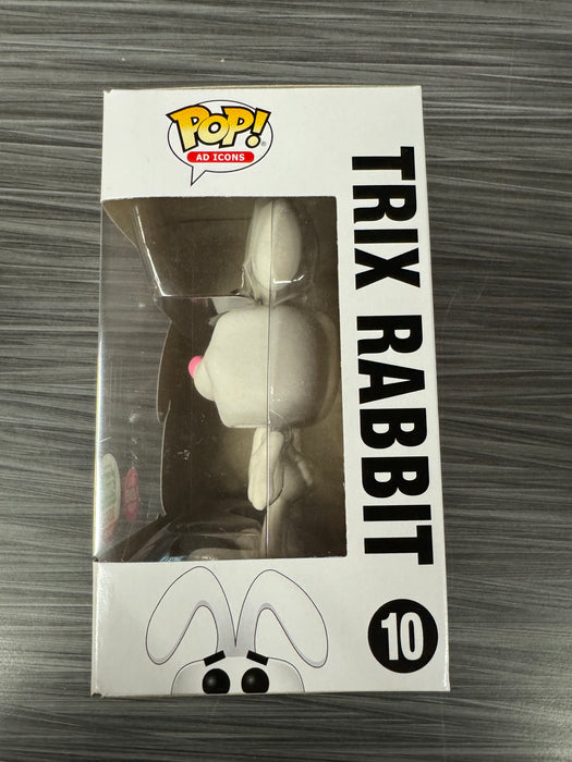 Funko POP! Ad Icons: Trix Rabbit (Flocked)(Funko 3500 PCS)(Damaged Box)[A] #10