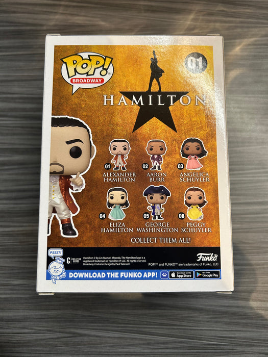 Funko POP! Broadway: Hamilton - Alexander Hamilton[Metallic] (Funko Hollywood Exclusive)(Damaged Box) #01