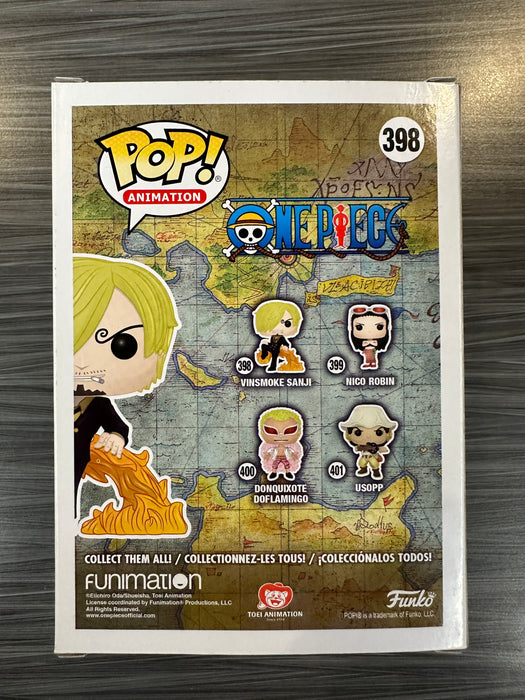 Funko POP! Animation: One Piece - Vinsmoke Sanji [2018] (Damaged Box) #398