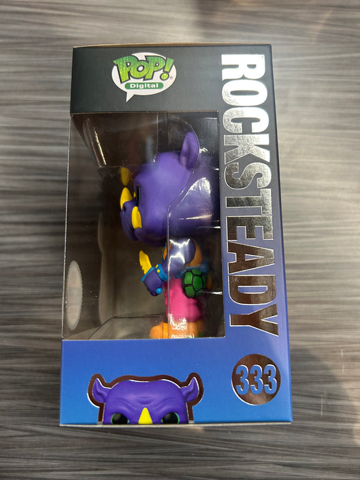 Funko POP! Digital: TMNT - Rocksteady (NFT Release 2000 PCS)(Damaged Box) #333