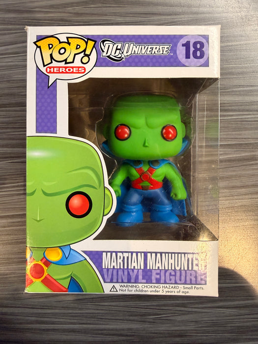 Funko POP! Heroes: DC Universe - Martian Manhunter (Damaged Box) #18