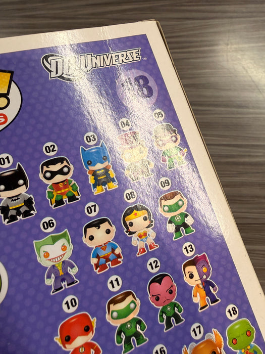 Funko POP! Heroes: DC Universe - Martian Manhunter (Damaged Box) #18