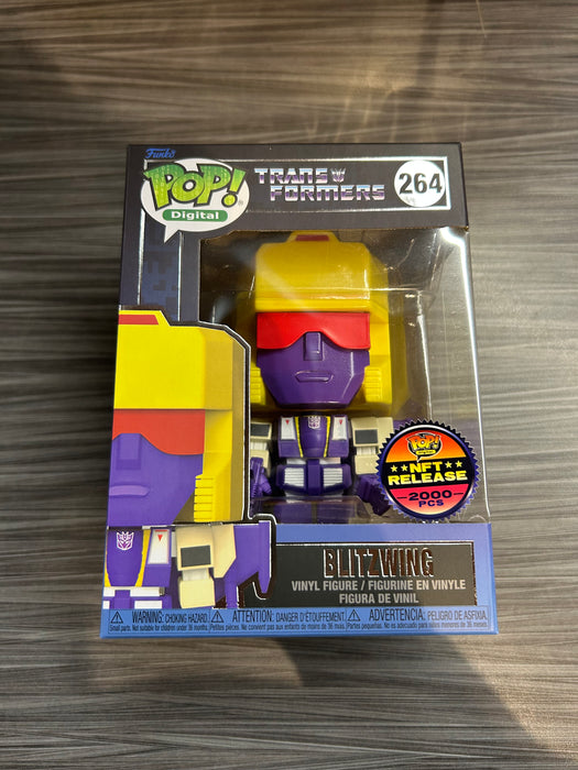 Funko POP! Digital: Transformers - Blitzwing (NFT Relsease 2000 PCS)(Damaged Box)[A] #264
