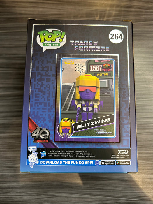 Funko POP! Digital: Transformers - Blitzwing (NFT Relsease 2000 PCS)(Damaged Box)[A] #264