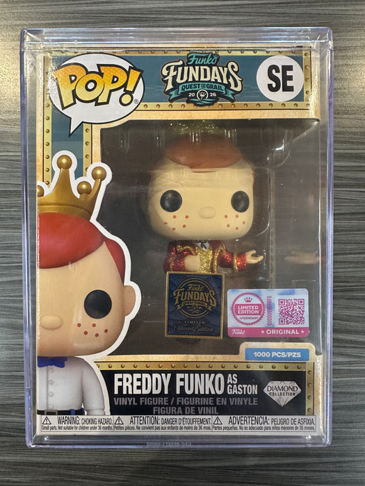 Funko POP! 2026 Fundays Quest For The Grail: Freddy Funko as Gaston [Diamond] (Funko Legendary/Show Edition)(1000 PCS) #SE