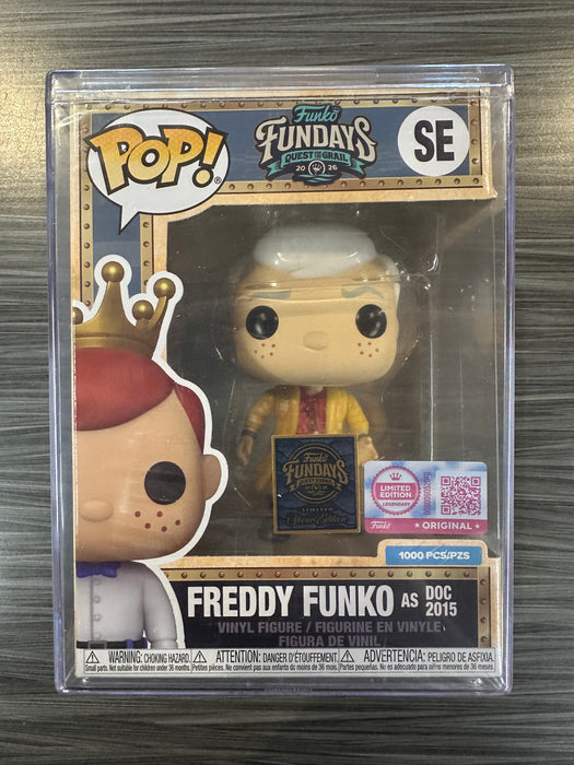 Funko POP! 2026 Fundays Quest For The Grail: Freddy Funko as Doc 2015 (Funko Legendary/Show Edition)(1000 PCS) #SE