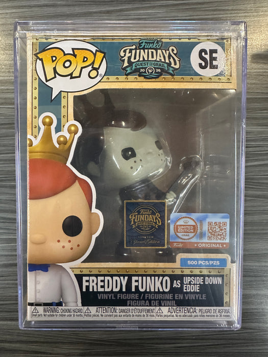 Funko POP! 2026 Fundays Quest For The Grail: Freddy Funko as Upside Down Eddie (Funko Grail/Show Edition)(500 PCS) #SE