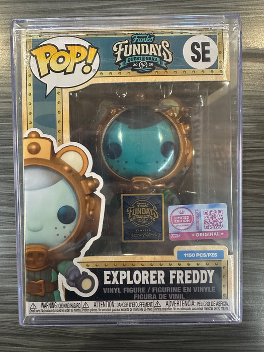 Funko POP! 2026 Fundays Quest For The Grail: Explorer Freddy (Funko Legendary/Show Edition)(1150 PCS) #SE