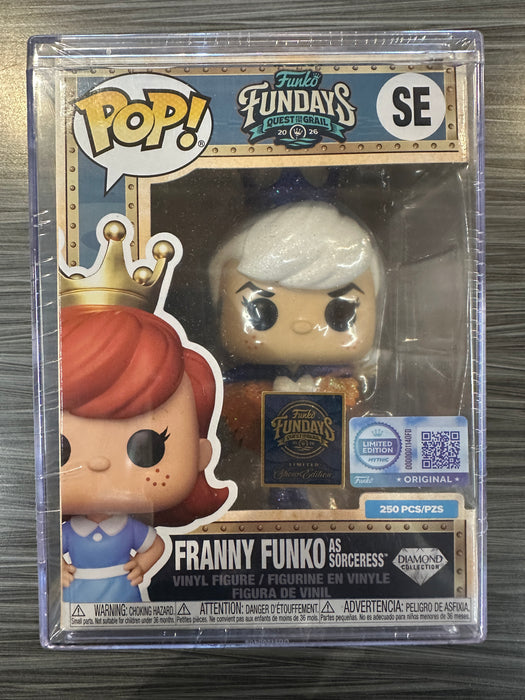 Funko POP! 2026 Fundays Quest For The Grail: Franny Funko as Sorceress [Diamond] (Funko Mythic/Show Edition)(250 PCS) #SE
