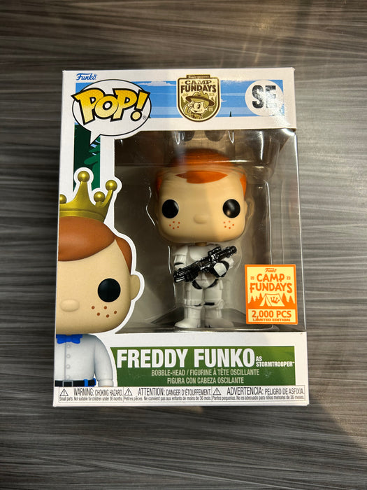 Funko POP! Camp Fundays: Freddy Funko As Stormtrooper (2023 Camp Fundays 2,000 PCS)(Damaged Box) #SE