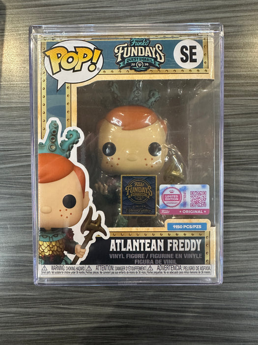 Funko POP! 2026 Fundays Quest For The Grail: Atlantean Freddy (Funko Legendary/Show Edition)(1150 PCS) #SE