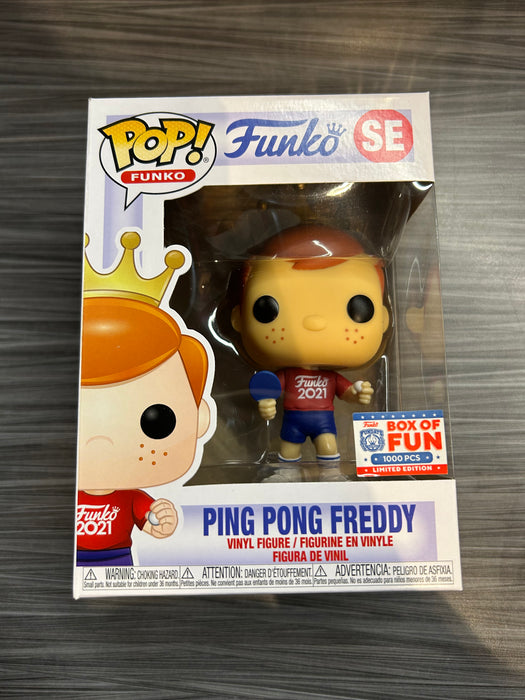Funko POP! Ping Pong Freddy (Box Of Fun)(1,000 PCS)(Damaged Box) #SE