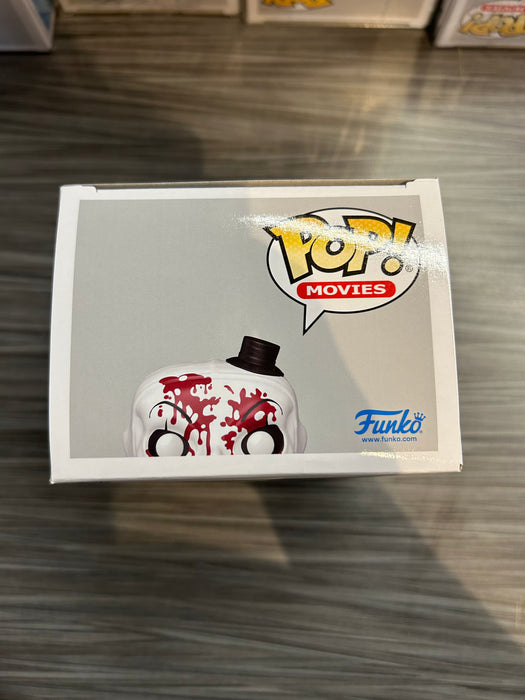 Funko POP! Movies: Terrifier 3 - Art The Clown (Entertainment Earth/Funko Sticker)(Blacklight CHASE)(Damaged Box) [B] #1948