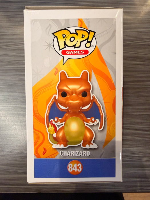 Funko POP! Games: Pokemon - Charizard [Metallic] (2022 Wondorous Convention) #843