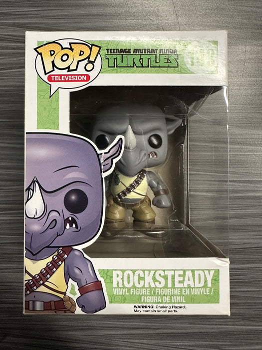 Funko POP! Television: Teenage Mutant Ninja Turtles - Rocksteady (Damaged Box)[A] #143