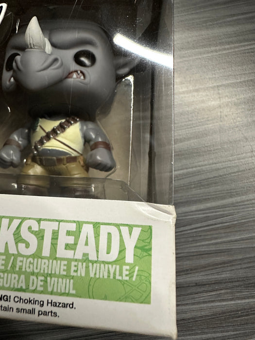 Funko POP! Television: Teenage Mutant Ninja Turtles - Rocksteady (Damaged Box)[A] #143