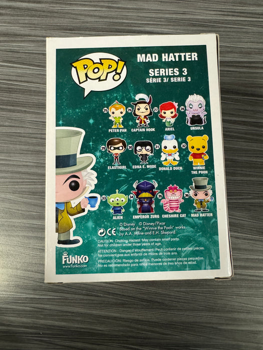 Funko POP! Disney Store: Mad Hatter (Damaged Box)[C] #36