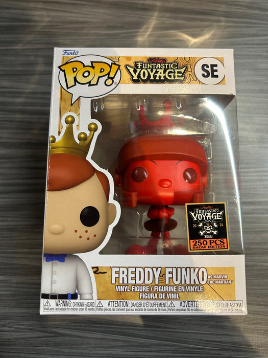 Funko POP! Funtastic Voyage: Freddy Funko As Marvin The Martian [Red](250 PCS)(Show Edition)(Damaged Box) #SE