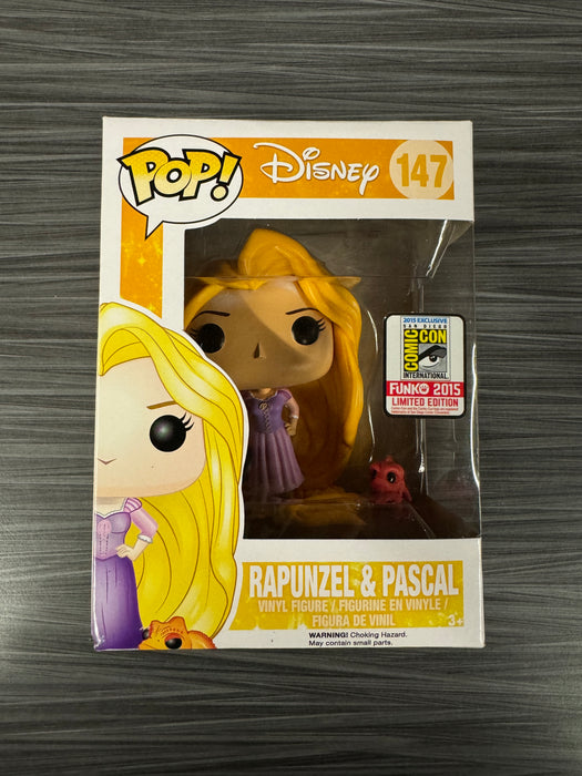 Funko POP! Disney: Rapunzel and Pascal (2015 SDCC)(Damaged Box)[A] #147