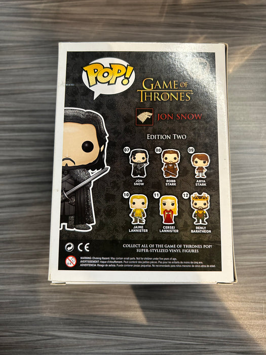 Funko POP! Game of Thrones: Jon Snow (Beyond The Wall)(Damaged Box) #07