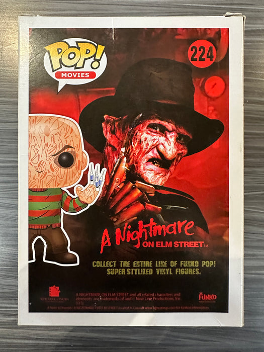 Funko POP! Movies: A Nightmare On Elm Street - Freddy Krueger [Syringe Fingers] (Hot Topic)(Damaged Box) #224