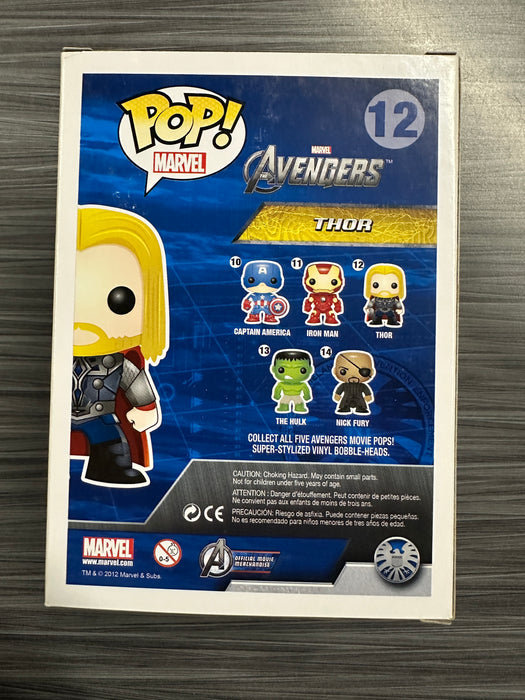Funko POP! Marvel: Avengers - Thor (Damaged Box) #12