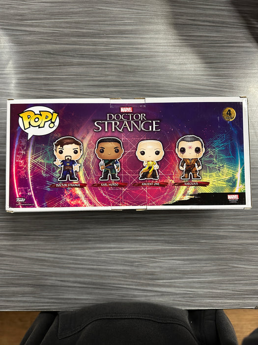 Funko POP! Marvel: Doctor Strange - Doctor Strange/Karl Mordo/Ancient One/Kaecilius (Disney Store)(4000PCS)(Damaged Box)[4-Pack][A]