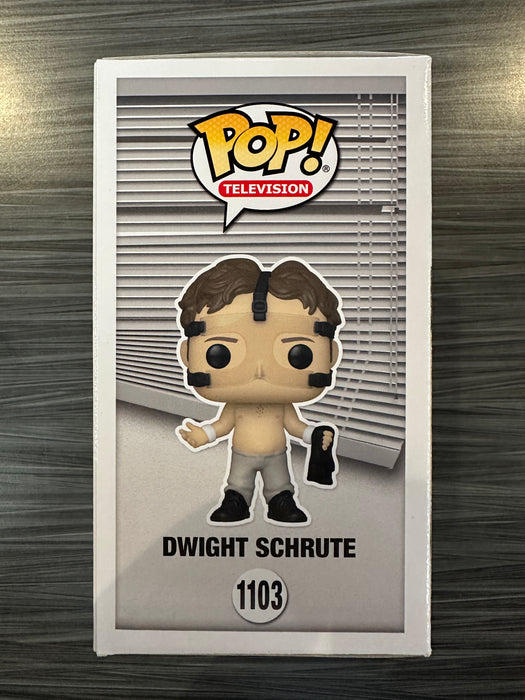 Funko POP! Television: The Office - Dwight Schrute (CHASE)(Chalice Collectibles)(Damaged Box) [A] #1103