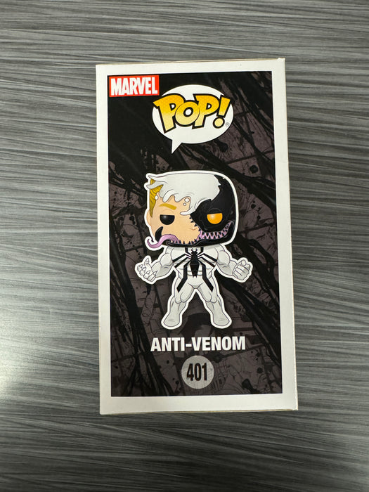 Funko POP! Marvel Venom: Anti-Venom (GiTD)(Boxlunch)(Damaged Box)[A] #401