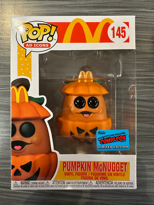 Funko POP! AD Icons: McDonalds - Pumpkin McNugget (2021 NYCC)(Damaged Box)[B] #145