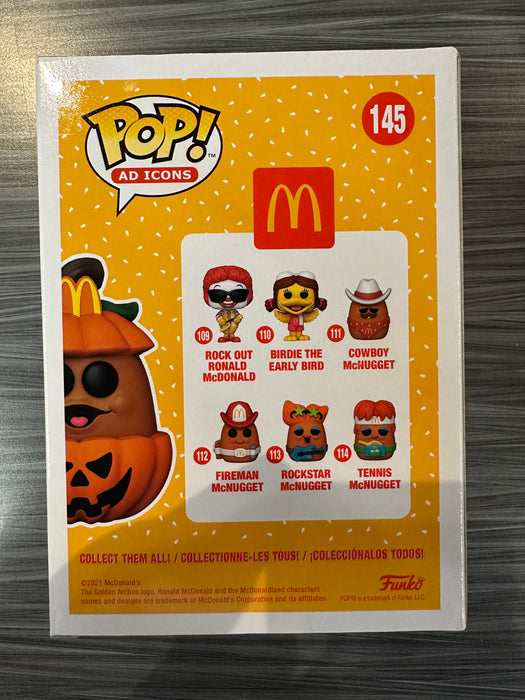 Funko POP! AD Icons: McDonalds - Pumpkin McNugget (2021 NYCC)(Damaged Box)[B] #145
